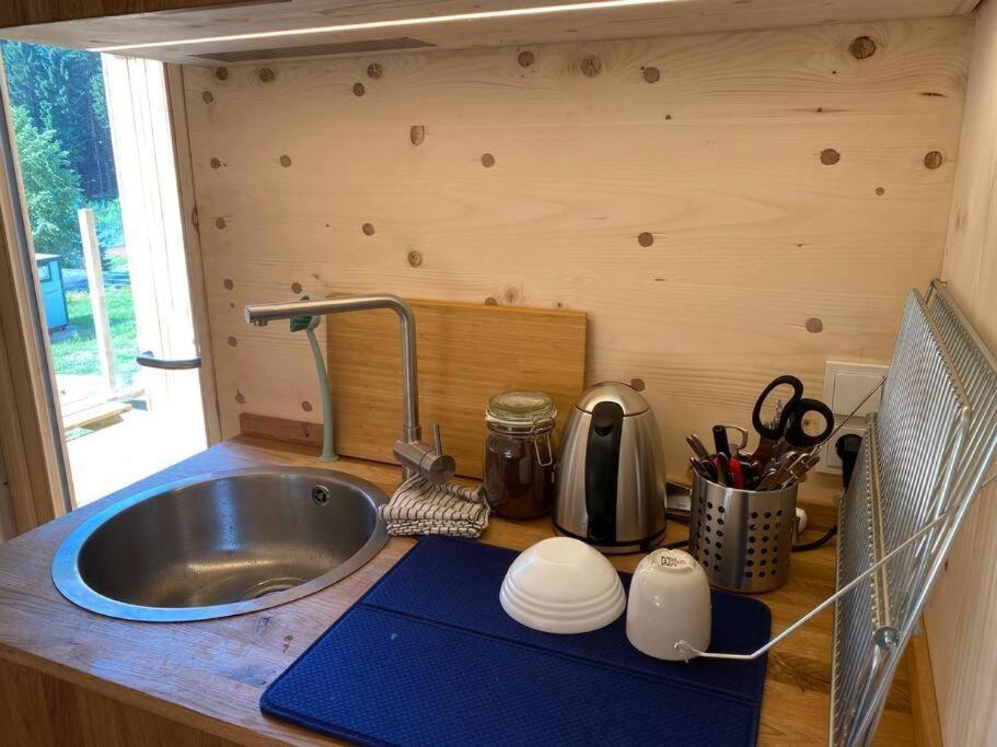 Zinipi Retreat Gelenau "Eule"ヴィラ エクステリア 写真